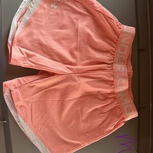 Under Armour Women's Coral Athletic Shorts
